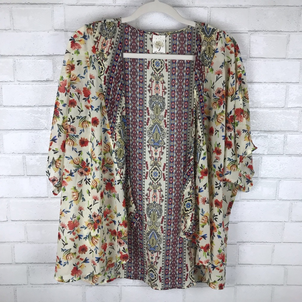 Self Esteem Floral Boho Kimono